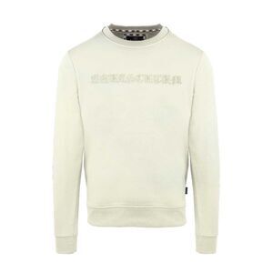 Aquascutum Mens Ribbed Collar Sweatshirt / Butter